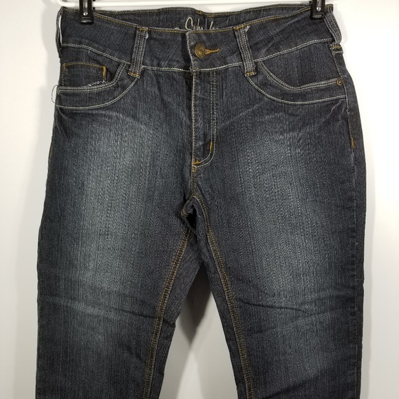 Suko Capri Jeans w/Button Calf & Pocket Design - Picture 1 of 8